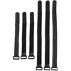 JOINPAYA Cinghia in Nylon Nero Riutilizzabile per Mini Pompe Bici 6 Pezzi