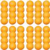GALPADA 60 Palline Pingpong per Macchina Allenamento Tavolo Tennis in Plastica Gialla con Foro per Allenamento Giocatori