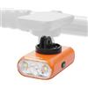 towild BL900 Luci Bici Anteriori 900 Lumen, Doppio Fascio LED Faro Anteriore per Bicicletta Compatibile con Garmin/Wahoo/Bryton Ciclocomputer, Batteria 2200 mAh, Ricarica USB-C