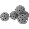 TOYANDONA 5 Pezzi Palline da Allenamento per Pickleball, Palline di Plastica Cave 40 Fori 74mm, PE, Rimbalzo Costante, per Principianti e Squadre, Uso Indoor e Allenamento di Gruppo