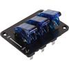 ibasenice Interruttore Levetta 3 Posizioni, Interruttore a Bilanciere 12v, Pa, LED, per Barca e Yacht, Pannello Combinato
