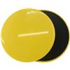 AsrMyjcx Disco Pilates Scivolante Dischi Scorrevoli Slider Fitness Attrezzo Core Supporto per Affondi E Ponti Favorisce Equilibrio E Flessibilità con, Yellow
