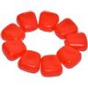LIGHTAOTAO 50 Pezzi Esca Artificiale in Silicone Galleggiante per Pesca Carpa e Bream, Granuli di Mais Morbidi Rossi, Conservazione Lungo Termine per Pesca in Acqua Dolce
