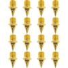 Rxgiasup 16 punte da campo in lega di acciaio da 1/10 cm, ricambio per scarpe sportive da campagna, aghi da campo