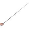 Yechiry Canna da Pesca Ultraleggera Resistente con Supporto per Ruota a Spirale per Avventure di Pesca in Mare Carbon 1,4 M (Maniglia blu 1,2 metri)