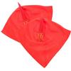 Housoutil 2 Set Bacchette per Danza con Nastri Fluidi, Rosse, in Plastica e Tessuto, Leggere, per Spettacoli su Palco e Decorazioni per Feste