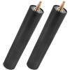 GANAZONO 2 Pezzi Estensione per Stecca da Biliardo, Prolunga per Stecca da Biliardo Regolabile, Metallo e Plastica, Nero, per Snooker Cue e Pool Cue, per Giocatori Professionisti di Pool