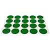 BESTYASH Adesivi per Punti da Biliardo Pool Table Marker DOT Verde Adesivo e Floccato 1 Foglio per Riparazione Panno Tavolo da Biliardo