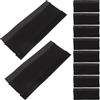 MAGICLULU 20 Pezzi Protezione Catena Bici Chainstay Protector in Neoprene e Chiusura a Strappo, Nero, Facile da Pulire e Portatile, per Mountain Bike e Bici, per Uscite Ciclistiche Lunghe