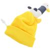 HAKIDZEL Copri Casco da Sci Elastico Giallo in Filato, Unicorno Cartoon