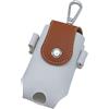 DEARMAMY Borsa per Palline da Golf in Pu Borsa per Tee da Golf Marrone per Riporre Accessori Sportivi Quotidiani