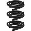 SHINEOFI Protezione Lama SUP in PVC Nero, 3 Pezzi, Striscia per Pagaia e Paddleboard, per Tavola da Surf e Pickleball, Protezione Bordo per Lama Pagaia in Diverse Condizioni Acquatiche