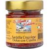 sapori mediterranei Sardella Crucolese Dolce con Cipolla Calabrese 200 g - Box Giù in Calabria - Specialità Artigianale di Crucoli, Conserva di Sardine e Peperoncino, Prodotto Tipico Calabrese