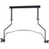 Mrisata Supporto per Armonica 24 Fori per Fori 20 × 19 × 1 Durevole Regolabile in Metallo 10 Fori Supporto per Collo per Armonica Supporto per Rack Accessorio