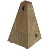 Duokon Metronomo, Metronomo Meccanico, Metronomo per Accessori Musicali Tipo Torre per Strumenti a Tamburo per Chitarra (Venatura del legno chiaro)