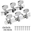 NATUCE 1 Pair (L & R) meccaniche per chitarra,Tuning Keys Pegs,Accordatori per chitarra classica Tuning pioli Machine Heads