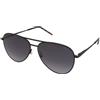 Hugo by Hugo Boss Hugo Boss HG 1318/S 003/9O | Occhiali da Sole Graduati o Non Graduati | Prova Online | Metallo | Pilot | Nero | Adrialenti