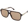 Victoria Beckham VB 1002/S WR9/70 | Occhiali da Sole Graduati o Non Graduati | Plastica | Quadrati | Marrone, Havana | Adrialenti