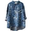 Dasongff Camicia in Lino da Donna a Maniche Corte Estiva Camicette e Bluse Eleganti e Chic in Cotone e Lino Ample Tinta Unita Top Casual a Maniche Corte T-Shirt Tunica a Grande Taglia Comoda e Traspirante