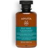 APIVITA Oily Hair Oil Balance Shampoo Peppermint & Propolis 250 ML