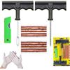 NOOGUI Kit Riparazione Pneumatici Auto, Riparazione in 15 Minuti, 1 unitá