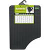 CORA 000134004 Coppia Tappeti Anteriori Rubberfit Fit-4, Nero