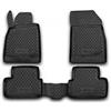 ELEMENT Set di Tappetini Auto in Gomma TPE 3D per Opel Astra J | 2009-2018 | 5 Porte | 100% adatti perfettamente, Gomma Auto Robusti, Tappetini Universali, Tappetini 3D per Interni Auto