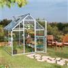 VERDEMAX Serra da giardino VERDEMAX Doritis Medium H 209 cm, L 184 x P 185 cm