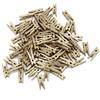 Jeffergarden 300 Pezzi Mollette per Foto in Legno con Dettaglio Dorato, per Scrapbooking, Decorazione Casa e Ufficio
