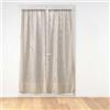Douceur d'Intérieur Coppia Right Passapasta (2 x 70 x 200 cm) Haltona Nocciola, Effetto Lino Tessuto