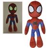 Simba - Peluche Marvel Spidey, 6315875818, +0 mesi,misura 50 cm, a licenza ufficiale, occhi glow in the dark, perfetto per tutte le età