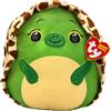 TY Squishy Beanies - Turbo la Tartaruga, Morbido Cuscino di Peluche con Occhioni Gialli, Idea Regalo per Grandi e Piccini, Tutti da Collezionare - 22 cm - T39396