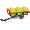 bruder 02204 - Raccoglitore di balle rotonde con 3 balle rotonde