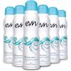 EVIN FEMME | Deodorante Donna Spray Acquamarine, Fragranza Rosa e Patchouli Bianco, Formula Attiva 24h, Dermatologicamente Testato, 6x150ml