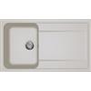 Elleci Lavello Elleci Incasso 1 vasca 86x50 Life 400 Granitek Bianco Soft LG240039