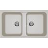 Elleci Lavello 86x50cm 2 vasche Bianco Soft | Elleci Life 450 LG245039