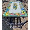 Fonderia Bongiovanni COMPOSIZIONE TAVOLO CM 160x80 CON PIANO IN LAVICA