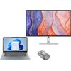 Lenovo IdeaPad Slim 3 14 + L27h 4A 2K QHD Monitor & Bluetooth Silent Mouse AMD Ryzen 5 40 Processor 2,8 GHz - 4,3 GHz, Nessun sistema operativo, 512 GB SSD M.2 2242 PCIe QLC - IPVISIT4