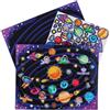 Baker Ross VC246 Scena illustrata magnetica del sistema solare - Ciascuno, Set di lavagne magnetiche dello spazio