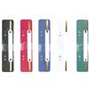 Herlitz 8767501 - Fermafogli in polipropilene 3,4 x 15 cm, confezione da 10 pezzi, colori assortiti multicolore 25 pezzi