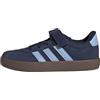 adidas Unisex - Bambini e Ragazzi VL Court 3.0 Hook And Loop Kids Shoes, Night Indigo/Clear Sky/Gum5, 29 EU