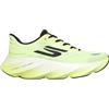 Skechers Aero Burst Performance - Scarpe da Corsa da Uomo, con Ammortizzazione Massima, Basse, in Rete, per Atletica, Finiture in Tessuto Giallo, 43 EU