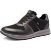 ARA Matteo-GTX, Scarpe da Ginnastica Uomo, Acciaio Nero, 44 EU Larga