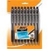 BIC 924252 BU3 Retractable Ballpoint Pens Medium Point Black Ink