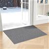 Aarcyye Zerbino Lavabile, per Interni, 60 X 90 Cm, Antiscivolo, per Interni Ed Esterni, per Porta Anteriore, Ingresso, Grigio