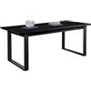 Composad | Tavolo Allungabile della Linea VITRUVIA da 8 a 10 Posti, Tavolo Sala Da Pranzo e Cucina Allungabile, (LxAxP) 180x76x91 cm, Colore Nero chalet, Made in Italy
