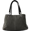 Chicca Borse 10028, Borsa a Mano Donna, Grigio, 32x20x14 cm (W x H x L)