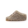 Shepherd of Sweden Jenny Pantofole di Lana di Montone Marrone per Le Donne 38 EU Stone