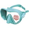 SEAC Pura - Maschera Subacquea Antiappannamento Monolente Frameless in Silicone | Maschera per Immersioni e Snorkeling Antifog Low Volume con Fibbia 3D