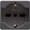 Gewiss Presa bivalente Gewiss Top System 16 A 250V nera